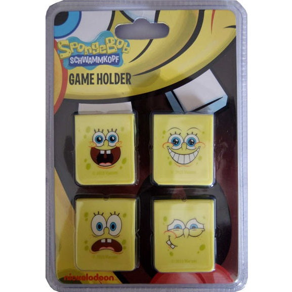 PORTE-JEU BOB L'ÉPONGE (4 BOÎTES DE JEU) NDSi/XL PORTE-JEU BOB L'ÉPONGE (4 BOÎTES DE JEU) NDSi/XL